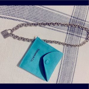 Tiffany & Co. lock chain necklace